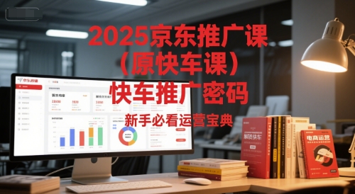 2025京东推广课(原快车课)解锁京东快车推广密码，新手必看运营宝典网赚项目-副业赚钱-互联网创业-资源整合猫猫网创库