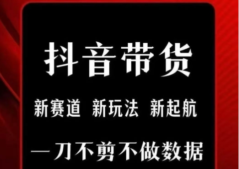 抖音短视频一刀不剪带货，不剪辑，不直播，每天发个视频，等着出单获取带货佣金网赚项目-副业赚钱-互联网创业-资源整合猫猫网创库