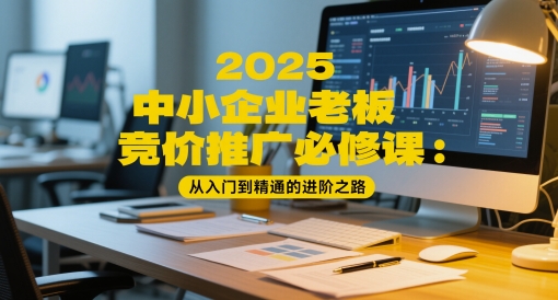 2025中小企业老板竞价推广必修课：从入门到精通的进阶之路网赚项目-副业赚钱-互联网创业-资源整合猫猫网创库