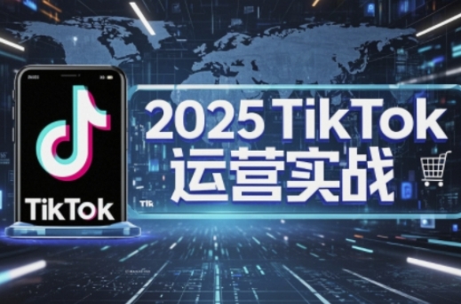 2025TikTok电商运营，掌握TikTok店铺运营核心技巧，实现低成本高转化网赚项目-副业赚钱-互联网创业-资源整合猫猫网创库
